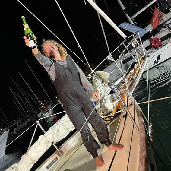 #GGR2022 Kirsten Neusch fer (39) / South Africa / Cape George 36 - “MINNEHAHA" officially became the first woman to win a round the world race by the three great capes, including solo and fully crewed races, non-stop or with stops, and the first South African sailor to win a round-the-world event! #GGR2022 Kirsten Neusch fer (39) / South Africa / Cape George 36 - "MINNEHAHA" officially became the first woman to win a round the world race by the three great capes, including solo and fully crewed races, non-stop or with stops, and the first South African sailor to win a round-the-world event!