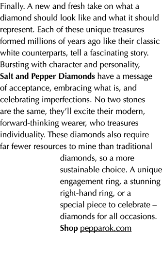 Finally. A new and fresh take on what a diamond should look like and what it should represent. Each of these unique t...