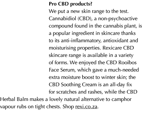 Pro CBD products? We put a new skin range to the test. Cannabidiol (CBD), a non psychoactive compound found in the ca...