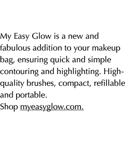 FAVE new summer product My Easy Glow is a new and fabulous addition to your makeup bag, ensuring quick and simple con...