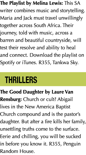 The Playlist by Melina Lewis: This SA writer combines music and storytelling. Maria and Jack must travel unwillingly ...