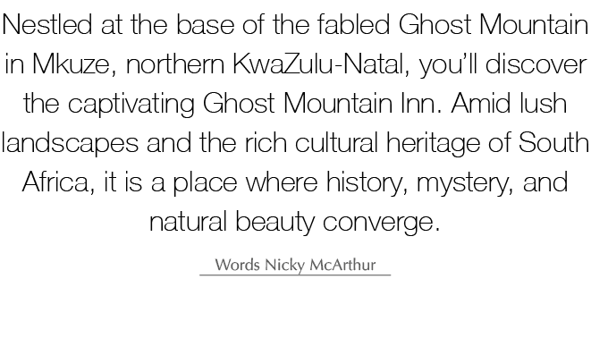 Nestled at the base of the fabled Ghost Mountain in Mkuze, northern KwaZulu Natal, you’ll discover the captivating Gh...