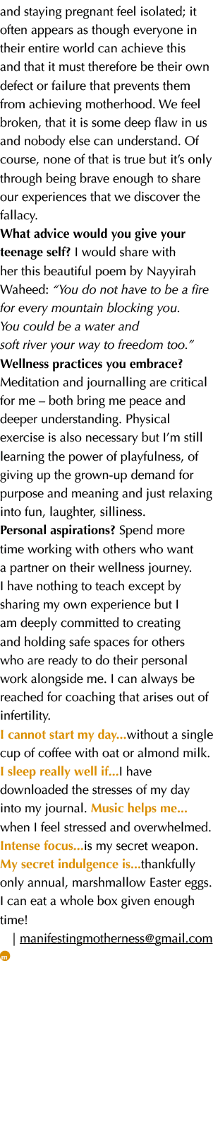 and staying pregnant feel isolated; it often appears as though everyone in their entire world can achieve this and th...