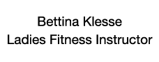 Bettina Klesse Ladies Fitness Instructor