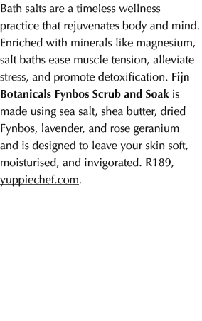 Bath salts are a timeless wellness practice that rejuvenates body and mind. Enriched with minerals like magnesium, sa...