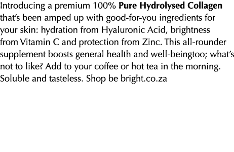 Introducing a premium 100% Pure Hydrolysed Collagen that’s been amped up with good for you ingredients for your skin:...